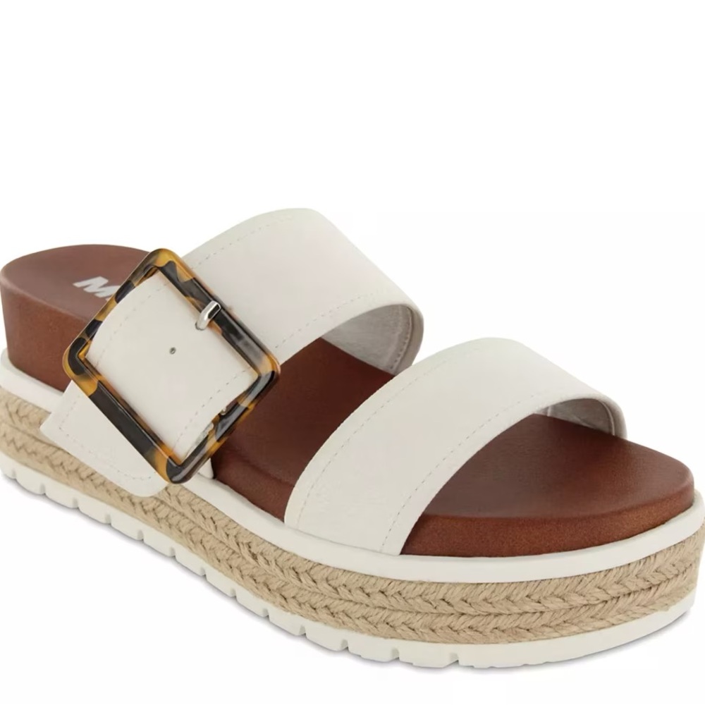 Mia Platform Sandal with Wide Straps and Open Toe